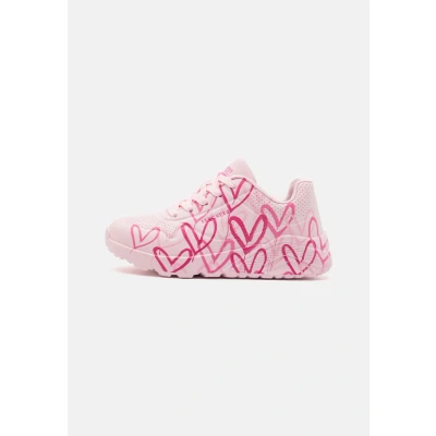 Afbeelding van Skechers UNO LITE Sneakers laag Light pink/multi pinks voor kinderen, Maat: 28, Pu