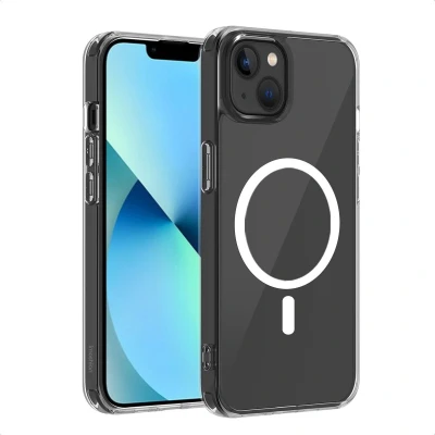 Afbeelding van imoshion Hoesje geschikt voor iPhone 13 Mini Protective Backcover MagSafe Transparant