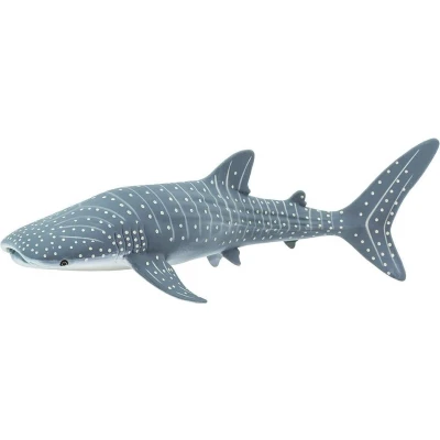 Afbeelding van Safari Walvishaai Junior 18 Cm Rubber Wit/grijs