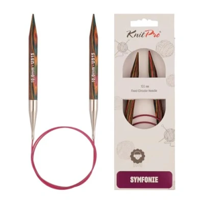 Afbeelding van KnitPro KP20399 Symfonie rondbreinaalden, hout, meerkleurig, 50 x 10 mm
