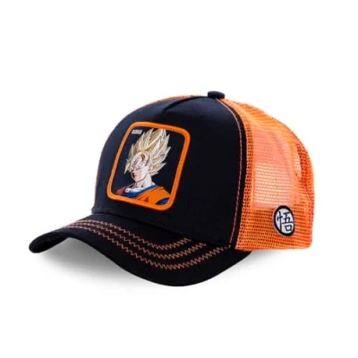 Afbeelding van Capslab Dragon Ball Z Kame zwart junior, Oranje