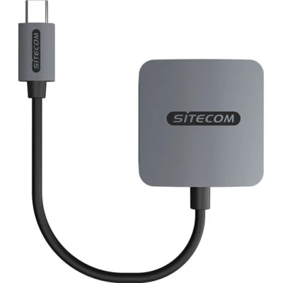 Image de Sitecom Lecteur De Carte Sd / Microsd Argenté Noir (md 1008)