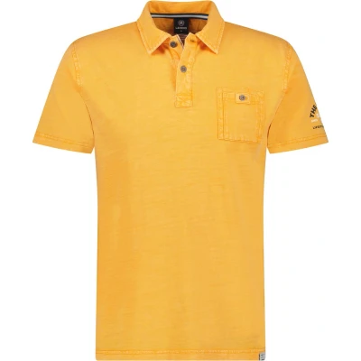 Afbeelding van LERROS Polo Effen Geel XL