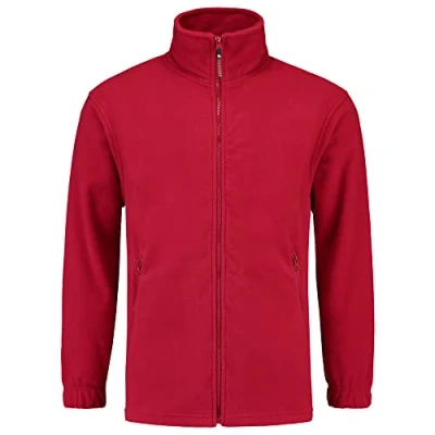 Afbeelding van Tricorp Fleecevest Casual Rood Maat 3XL
