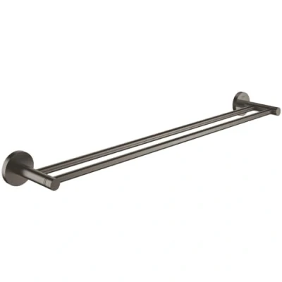 Afbeelding van GROHE Essentials handdoekhouder dubbel 60 cm Brushed Hard