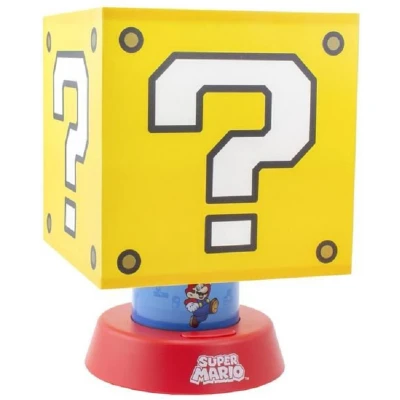 Afbeelding van Paladone Super Mario Question Nachtlamp Geel