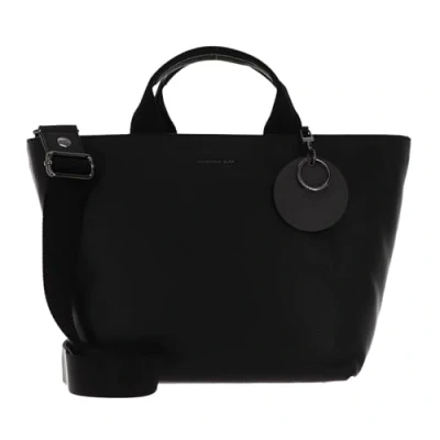 Afbeelding van MANDARINA DUCK Leren Handtas Mellow Leather Hobo Nero Zwart