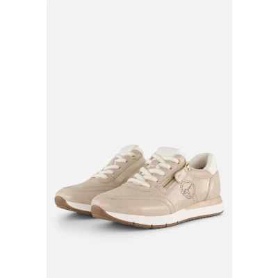 Afbeelding van Tamaris COMFORT Essentials Dames Sneakers BEIGE GLAM Maat 41