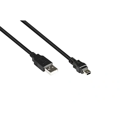 Image de Good Connections Câble USB (M) pour mini type B 2.0 5 m noir