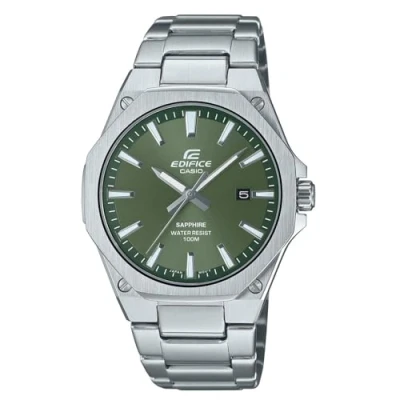 Afbeelding van Casio Edifice EFR S108D 3AVUEF Horloge Staal Zilverkleurig Ø 39 mm