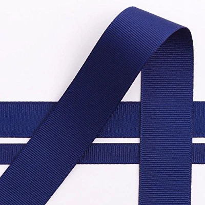 Afbeelding van Italian Options Grosgrain lint, 38 mm x 10 m, marineblauw