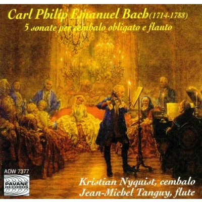 Afbeelding van Jean Michel Tanguy Sonate A Cembalo Obligato E Fllauto (CD)