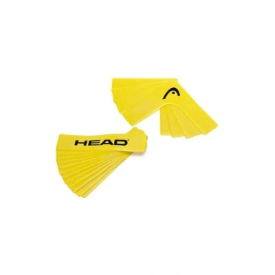 Afbeelding van HEAD outdoor veldmarkering / lijnen geel 4 hoeken en 8