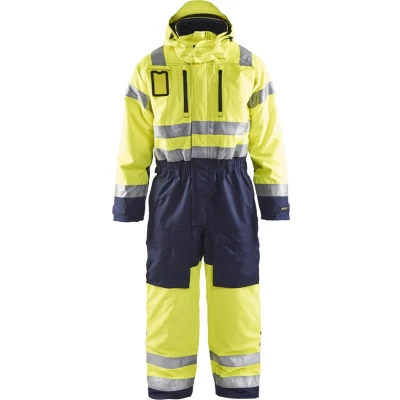 Afbeelding van Blaklader Winteroverall High Vis 6763 1977 Geel/Marineblauw D108