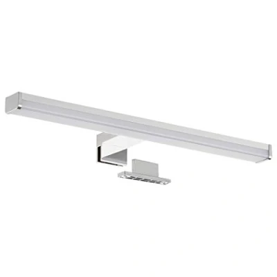 Afbeelding van SEBSON® Led spiegellamp voor badkamer, 40 cm, oppervlaktelicht + klemlicht, IP44, neutraal wit 4000 K, 9 W, 700 lm 400 x 97 44 mm