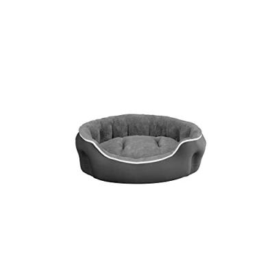 Afbeelding van Sogni e Capricci Coccole bed voor honden en katten, 48 x 42 16 cm, grijs