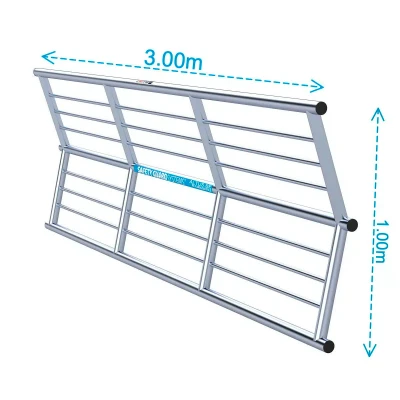 Afbeelding van Safety Guard System Aluminium leuning 3.00m