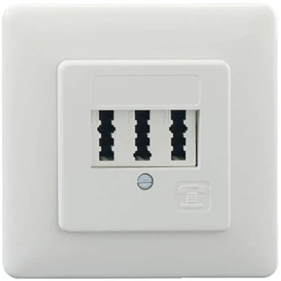 Afbeelding van Rutenbeck TAE 3X6 NFN UP rw Telefoonaansluitdoos Inbouw (in muur) Wit