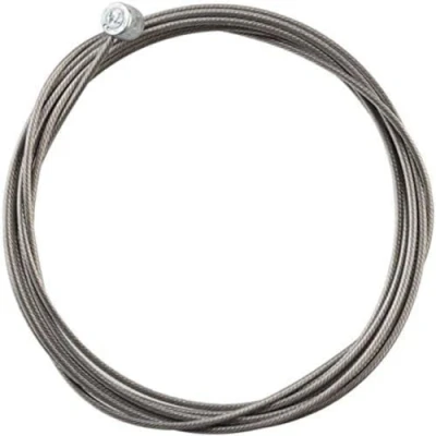 Image de Jagwire Câble de Frein VTT Sport INOX 1.5X2000mm SRAM/Shimano 94SS2000 Mixte Adulte, Gris, TU