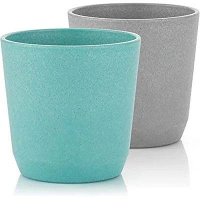 Afbeelding van Groei beker van Reer blauw grijs 2 stuks