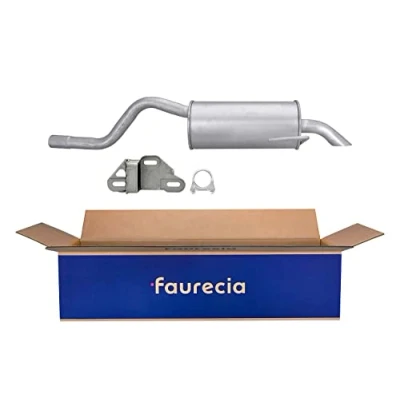 Afbeelding van HELLA 8LD 366 034 561 Einddemper Achter Met aanbouwdelen RENAULT: CLIO 2