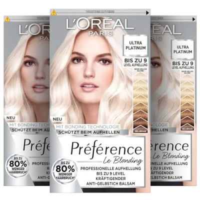 Afbeelding van L&#039;Oréal Paris Préférence Haarfarbe Extreme Platina 9