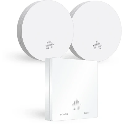 Afbeelding van ELRO FF4610 Design Brandpreventieset 2x Ultra Dunne Rookmelder &amp; Koolmonoxidemelder me