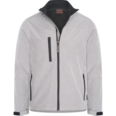 Afbeelding van Warme en winddichte softshell jasjes Jas zonder kap Lichtgrijs S