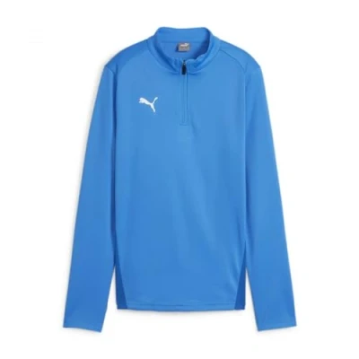 Afbeelding van Puma, Jongens, Sportief shirt, teamGOAL Training 1/4 Zip Top Jr (140), Blauw, 140