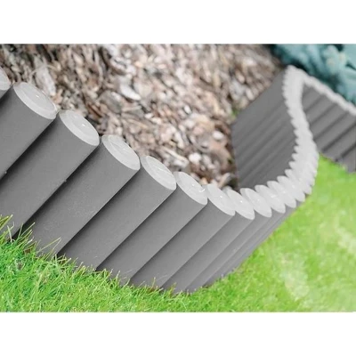 Afbeelding van Borderrand palissade grijs ca 270 cm