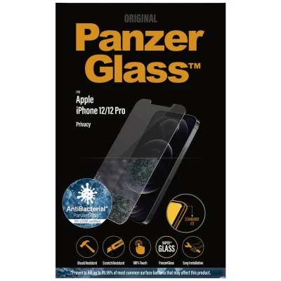 Afbeelding van PanzerGlass Gehard Glas Privacy Screenprotector Apple iPhone 12/12 Pro