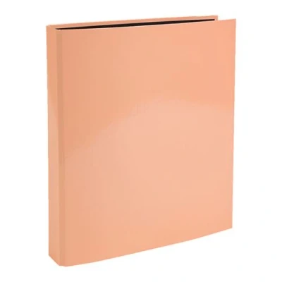 Image de Classeur A4 EXACOMPTA Aquarel 4 anneaux Dos 4cm Corail