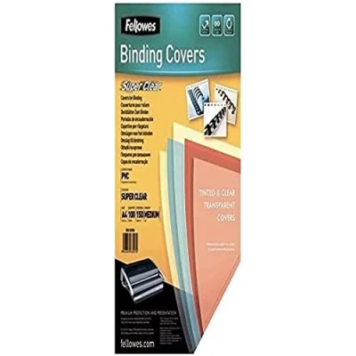 Afbeelding van Voorblad Fellowes A4 PVC 300micron 100stuks