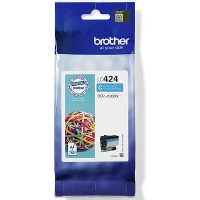 Afbeelding van Brother LC 424C Inktcartridge Cyaan