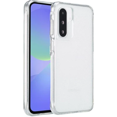 Afbeelding van imoshion Clear Glitter Backcover voor de Samsung Galaxy A36 / A56 Zilver