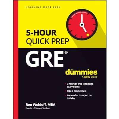 Afbeelding van GRE 5 Hour Quick Prep For Dummies