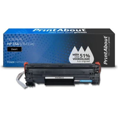 Afbeelding van Huismerk HP 35A (CB435A) Toner Zwart