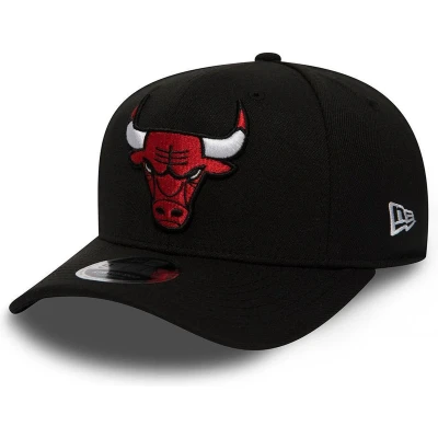 Afbeelding van New Era Chicago Bulls 9fifty klassieke snapback pet, zwart.