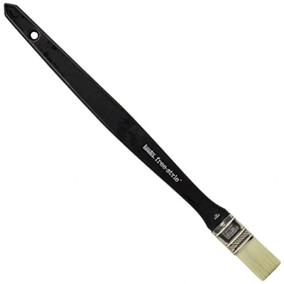 Afbeelding van Liquitex Freestyle Kwast Groot Plat 1 Inch Lange steel