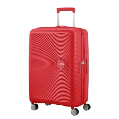 Image de American Tourister Soundbox Spinner M Erweiterbar Koffer, 67 cm, 71.5/81 L, Rot (Coral Red)
