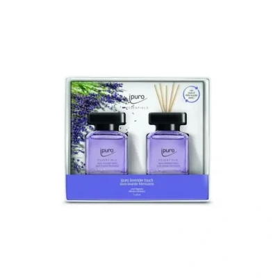 Afbeelding van Ipuro Lavender Touch Giftset 2x50ml Geurstokjes