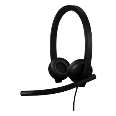 Afbeelding van Logitech USB HEADSET STEREO H570E C (Bedraad, C), Kantoorheadset, Zwart
