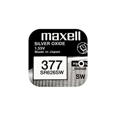 Afbeelding van Maxell Sr626Sw zilveroxide batterij