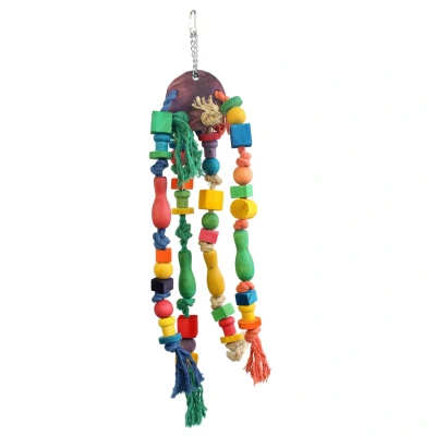 Afbeelding van Keddoc Vogelspeelgoed Coco Legs 40x20x15 cm Multi Color