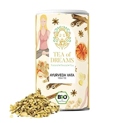 Afbeelding van Biologische yogathee kruidenthee Ayurveda Vata losse thee 120 g