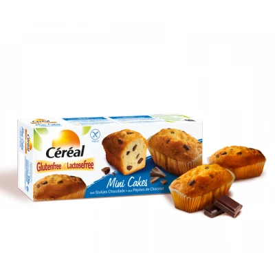 Afbeelding van Cereal Mini Cakes Met Stukjes Chocolade 230GR