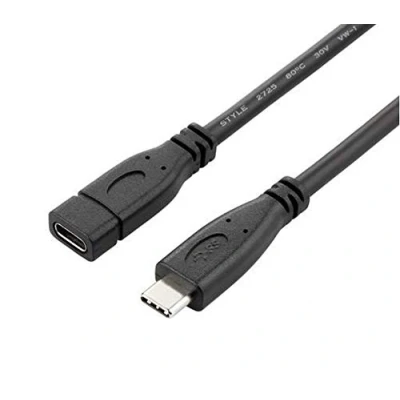 Afbeelding van PremiumCord usb 3.1 generatie 2c male verlengkabel c/female 1m