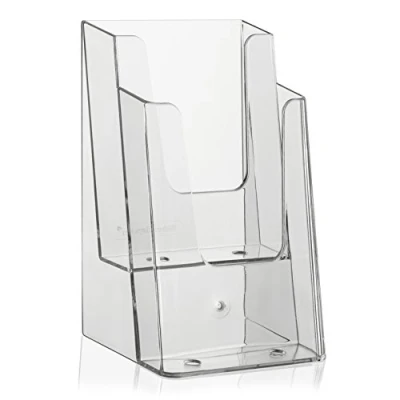 Afbeelding van VITAdisplays® NE 120 2 laags vouwstandaard DIN lang/DIN A6 (ansichtkaart), transparant