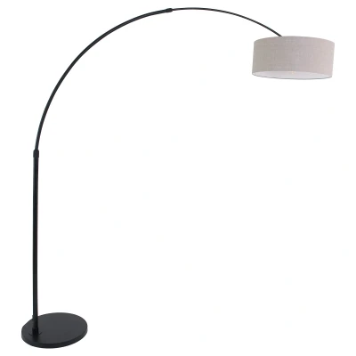 Afbeelding van Vloerlamp Steinhauer Gramineus Zwart