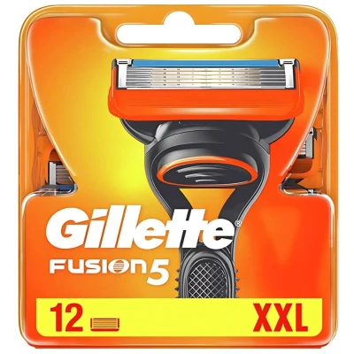 Afbeelding van Gillette Fusion5 Manual Voordeelverpakking 12 scheermesjes